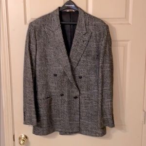 Double Breasted Blazer 40 Long